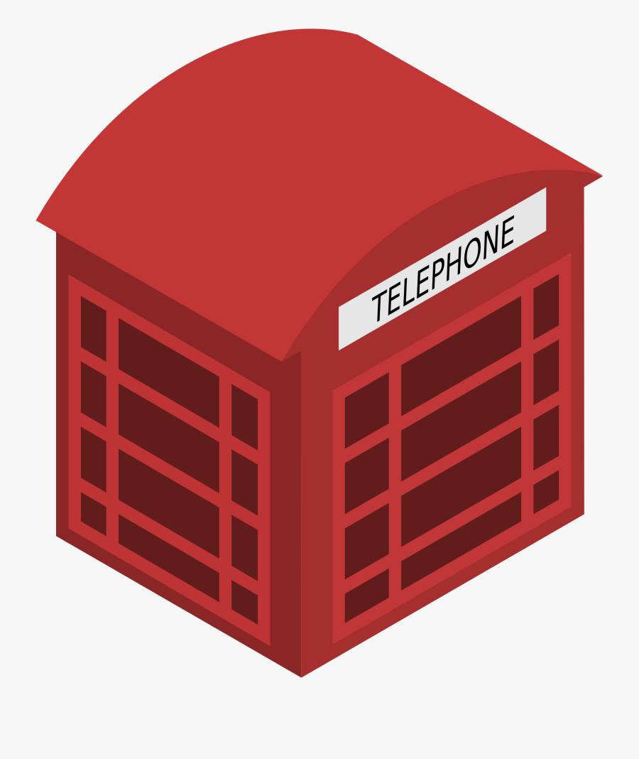 Phone Box Clipart - Clip Art, Transparent Clipart