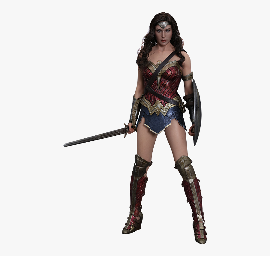Hot Toys Wonder Woman Sixth Scale Figure - Wonder Woman Figure, Transparent Clipart