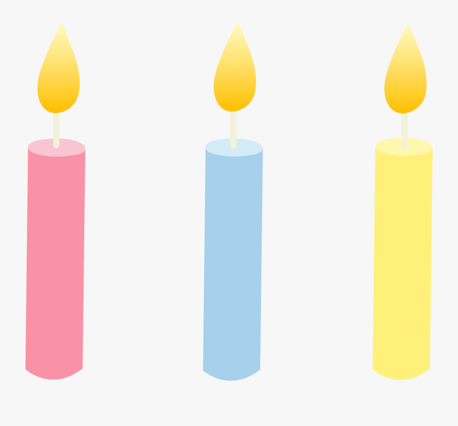 Birthday Candle Clipart - Free Birthday Candle Clipart Png, Transparent Clipart