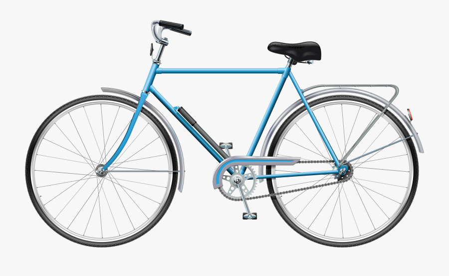 Blue Bicycle Png Clip Art - Bicycle Png, Transparent Clipart