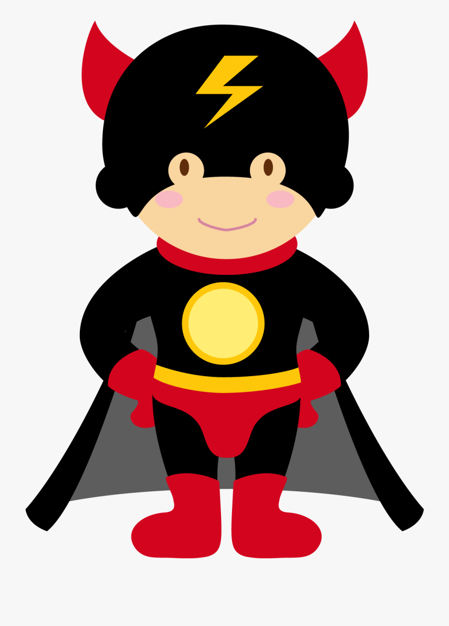 Superheroes Clipart, Transparent Clipart