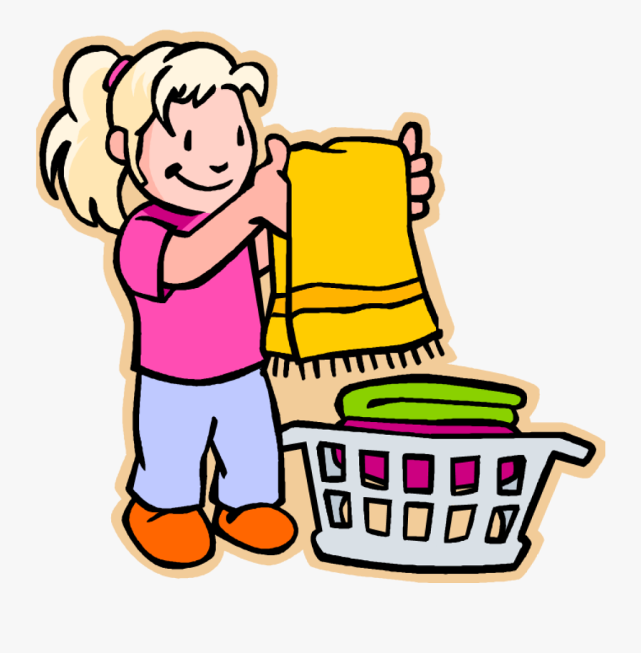 Clean Up Toys Png - Fold The Clothes Clipart, Transparent Clipart