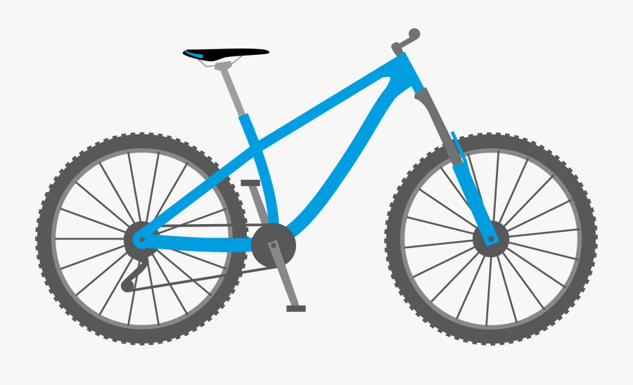 Blue Bicycle - Orange Clockwork Evo Pro, Transparent Clipart