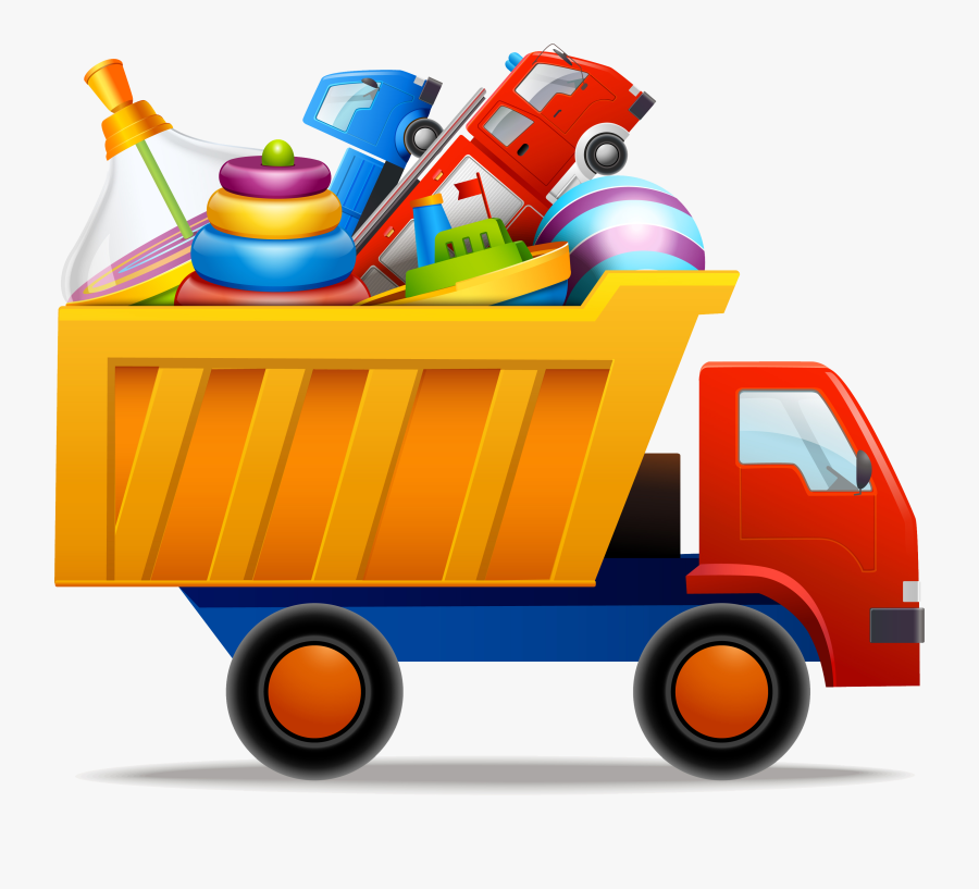 Toys Clipart Png - Toy Truck Clip Art, Transparent Clipart