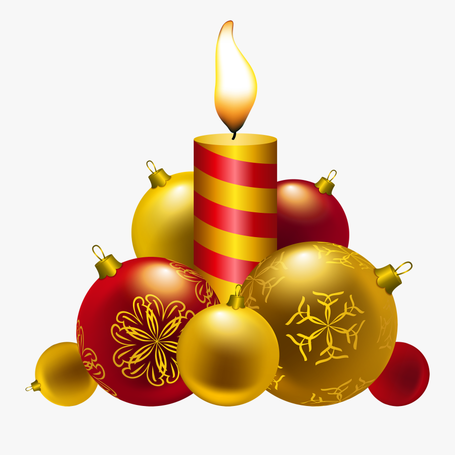 Christmas Candles Png Clipart - Christmas Candle Clipart Png, Transparent Clipart