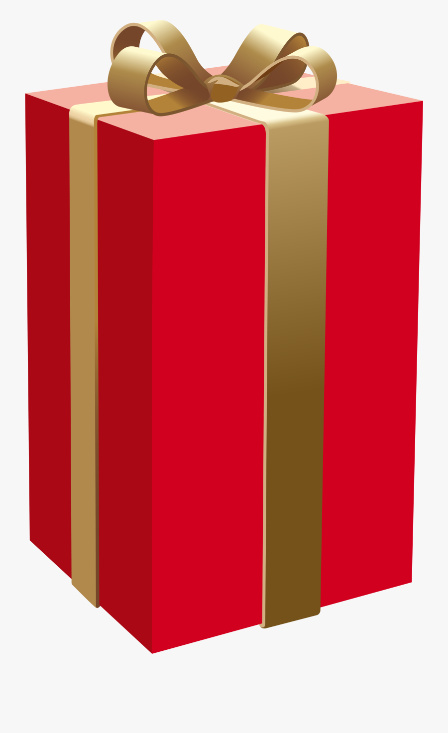 Gift Box With Money Coming Out Clipart - Red Gift Box Png, Transparent Clipart