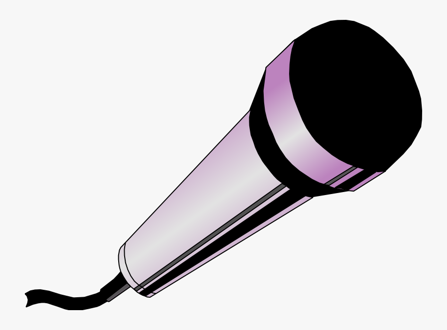 Transparent Karaoke Clipart Free - Microphone Clip Art, Transparent Clipart