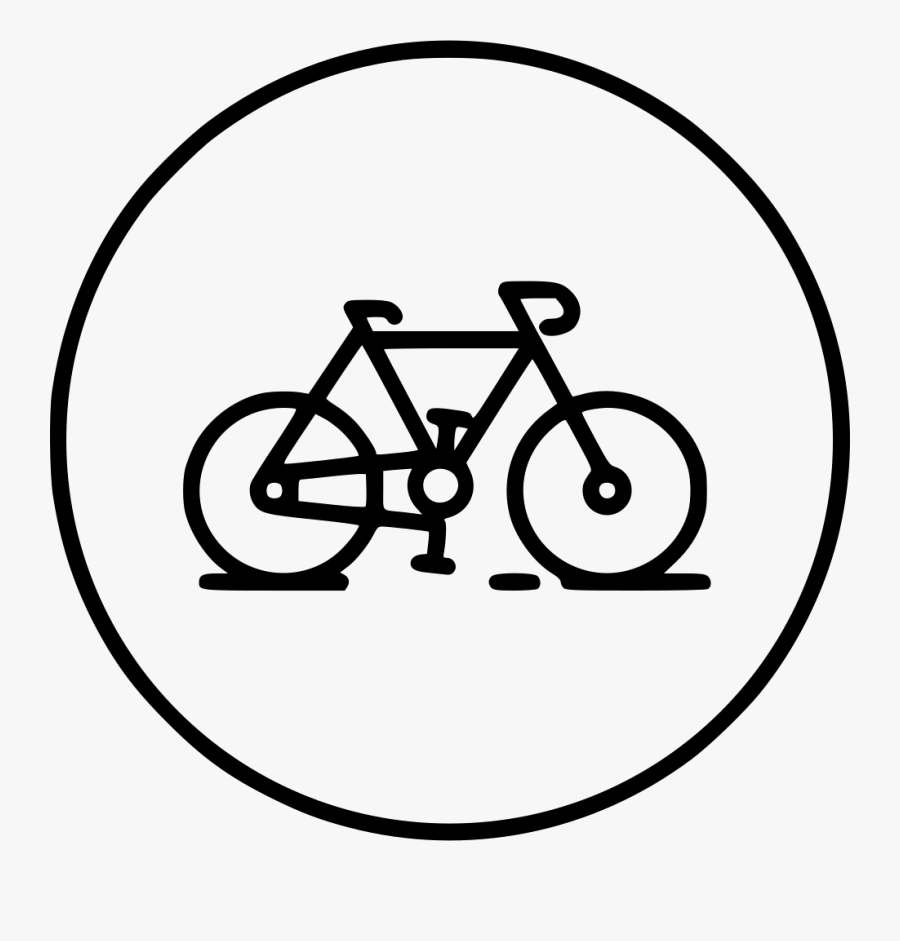 Bicycle Wheel,bicycle Part,bicycle Tire,line Art,bicycle - Cycling Png Icon, Transparent Clipart