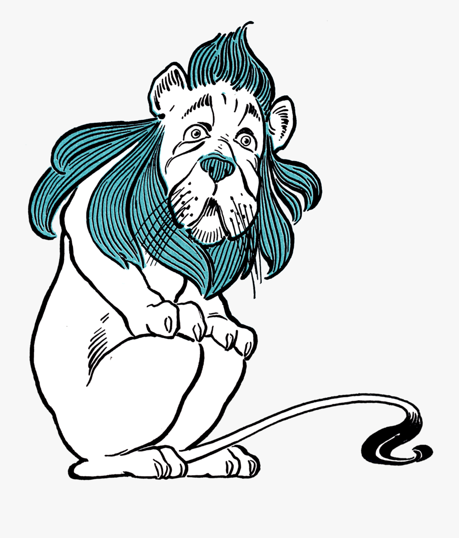 Wonderful Wizard Of Oz Lion, Transparent Clipart