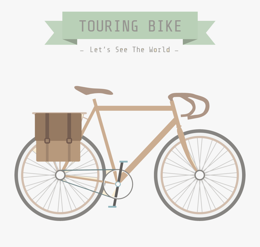 Cycling Infographic Clip Art - Track Bike, Transparent Clipart