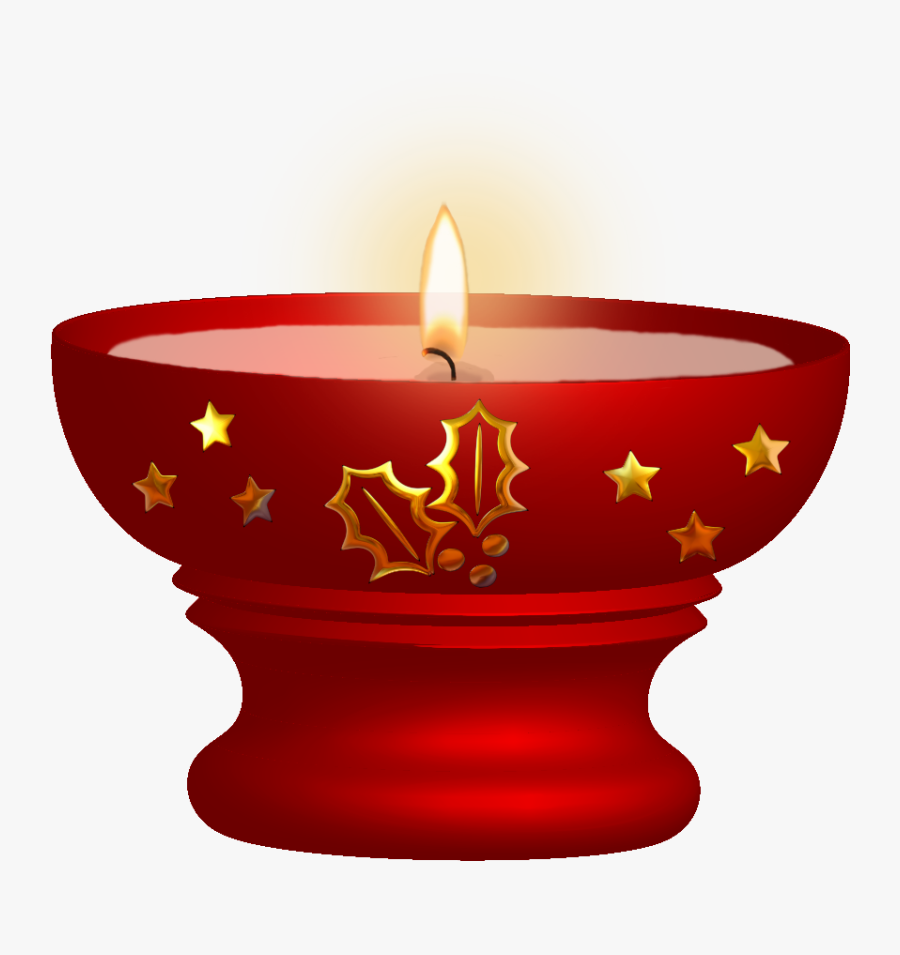 Christmas Candlesticks Png File - Advent Candle, Transparent Clipart