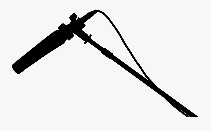 Studio Microphone Clip Art Png Download Boom Microphone Clipart