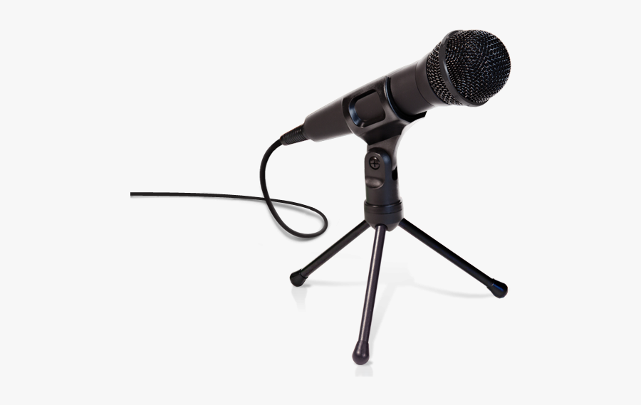 Spotlight On Microphone Clipart - Microphone, Transparent Clipart