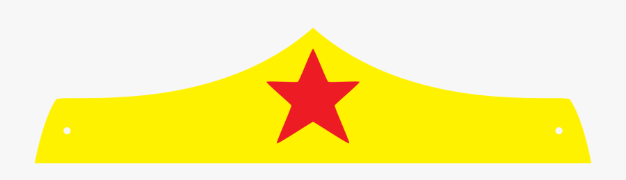 Transparent I Wonder Clipart - Tiara Mulher Maravilha Desenho, Transparent Clipart