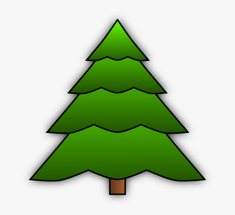 Pine - Tree - Clipart - Png - Tree Clip Art , Png Download - Clip Art Evergreen Tree, Transparent Clipart
