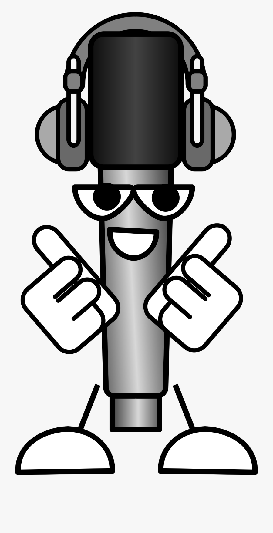 Mic Clipart Interview Microphone - Mikrofon Comic, Transparent Clipart