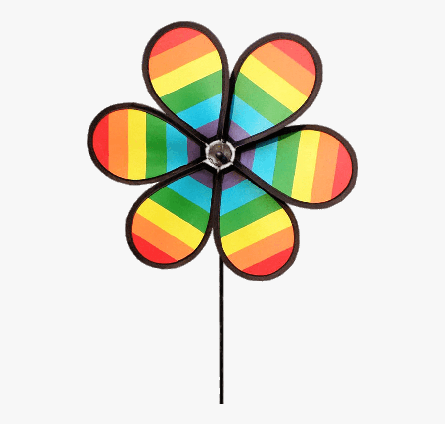 Coloured Windmill Toy - Children's Windmill, Transparent Clipart