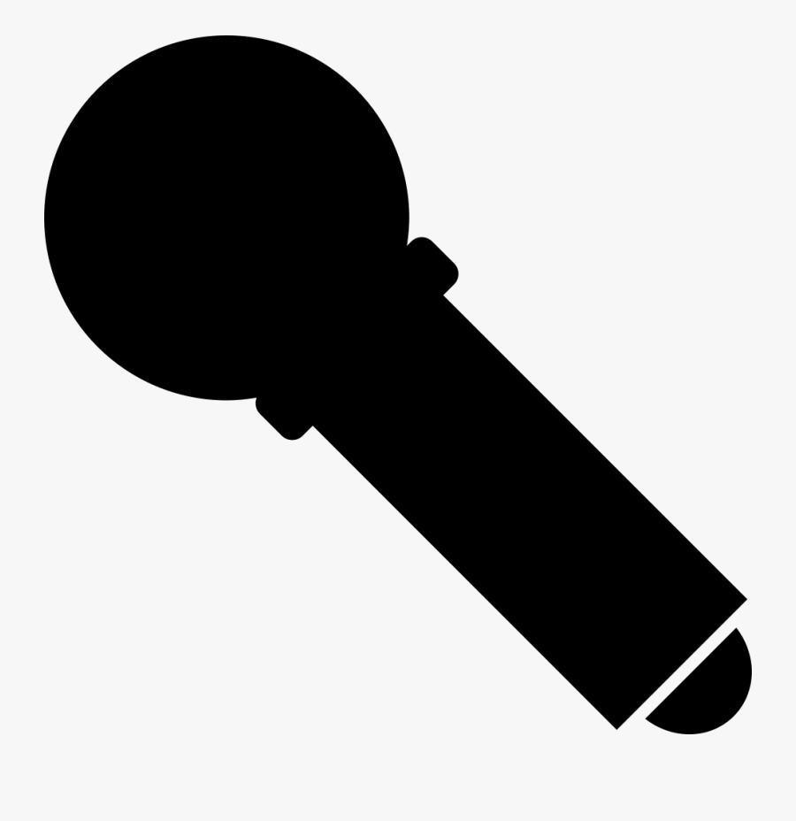 Microphone Clipart Svg Silhouette - Wireless Mic Icon Png, Transparent Clipart