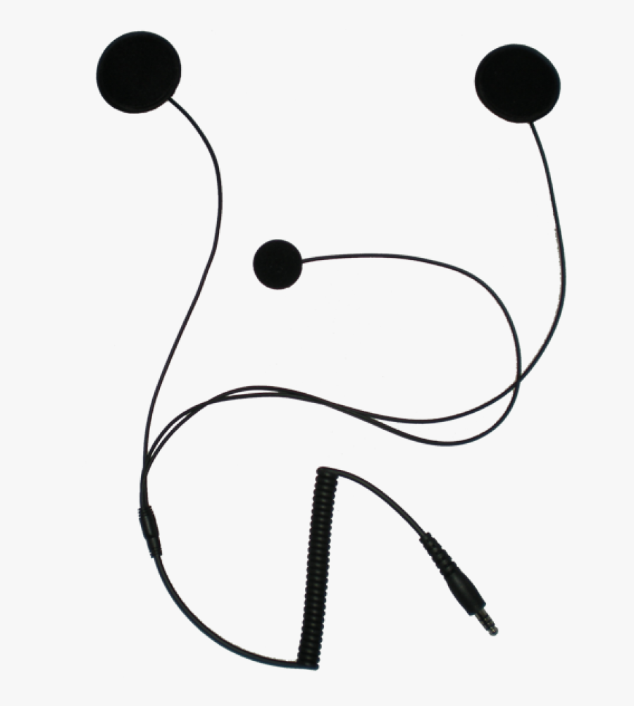 Microphone Line Drawing - Helmet Microphone, Transparent Clipart