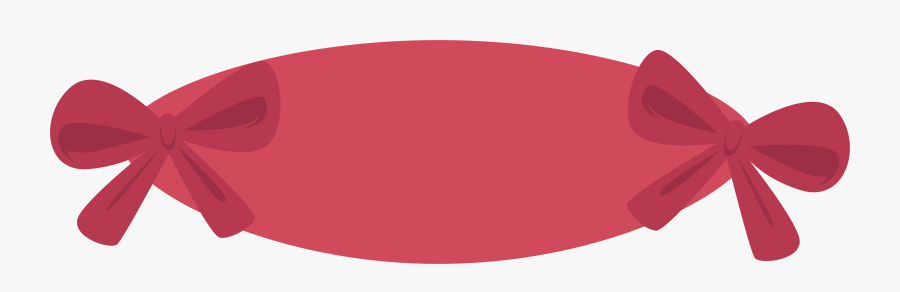 Pink Ribbon Clip Art Knot Title Box - Vector Ribbon Pink Png, Transparent Clipart