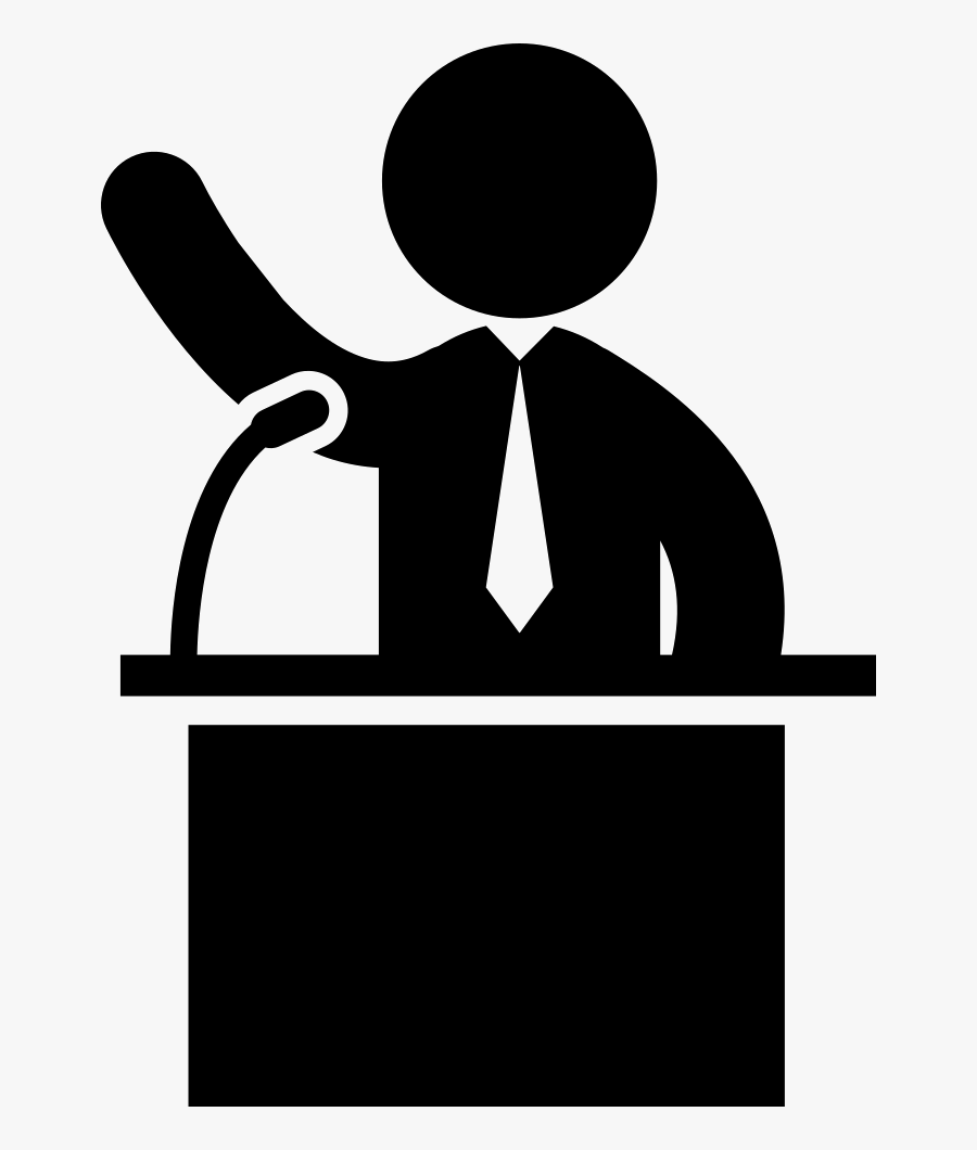 Mic Clipart Svg Bundle - Clip Art Public Speaking, Transparent Clipart