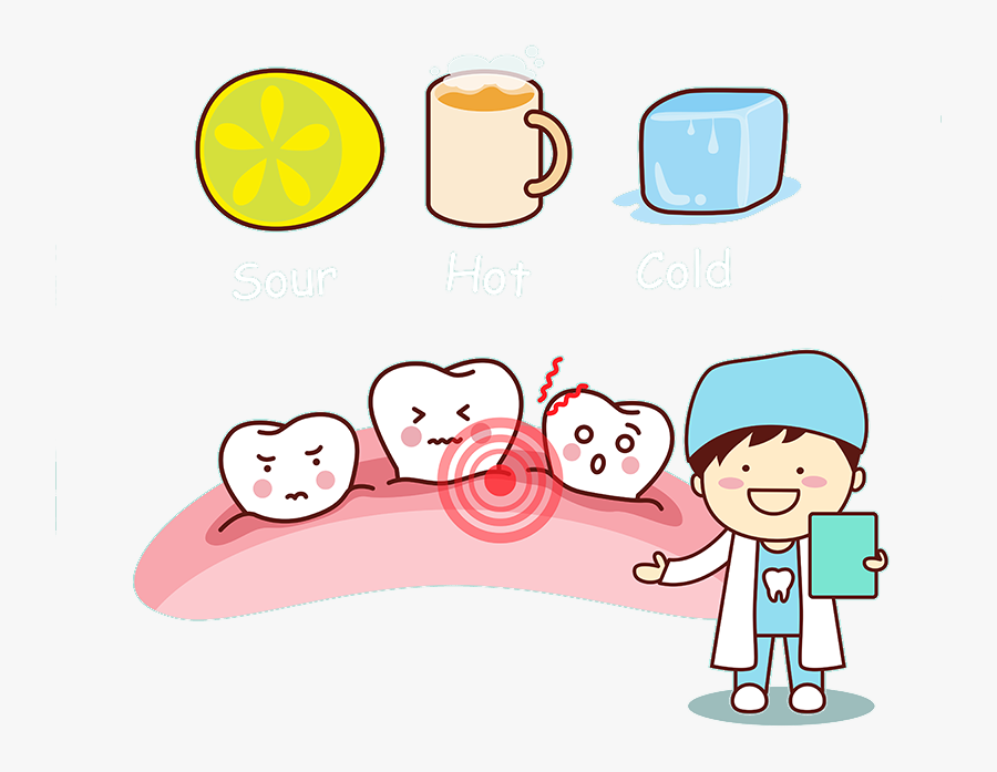 Clip Art Dentist Cartoons Pictures - Cartoon Sensitivity, Transparent Clipart