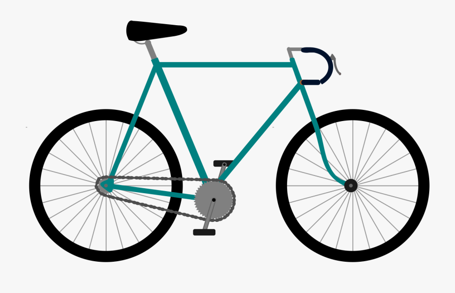 Fixed Gear Bicycle Clip Arts - Fixie Clipart, Transparent Clipart