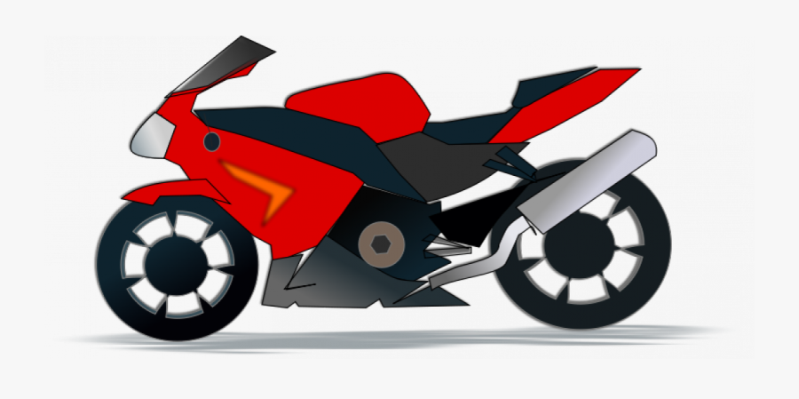Motorcycle Vector - Motor Clipart, Transparent Clipart