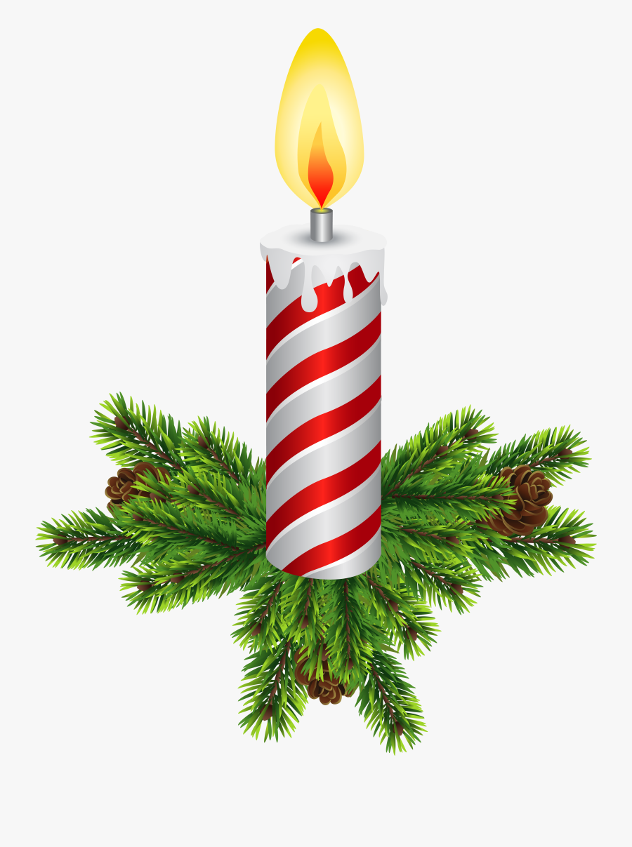 Christmas Candles Transparent Png Clip Artu200b Gallery, Transparent Clipart