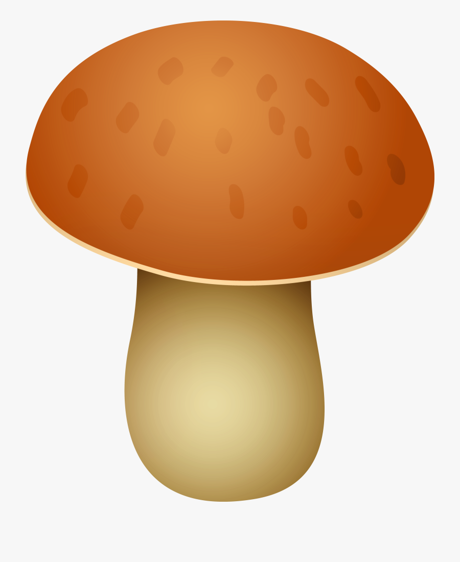 Brown Spotted Mushroom Png Clipart - Mushroom Png, Transparent Clipart