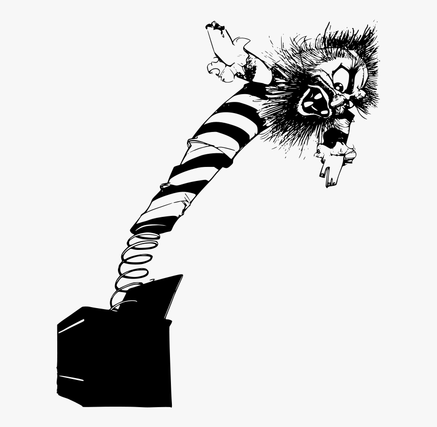 Creepy Jack In The Box - Creepy Jack In The Box Png, Transparent Clipart