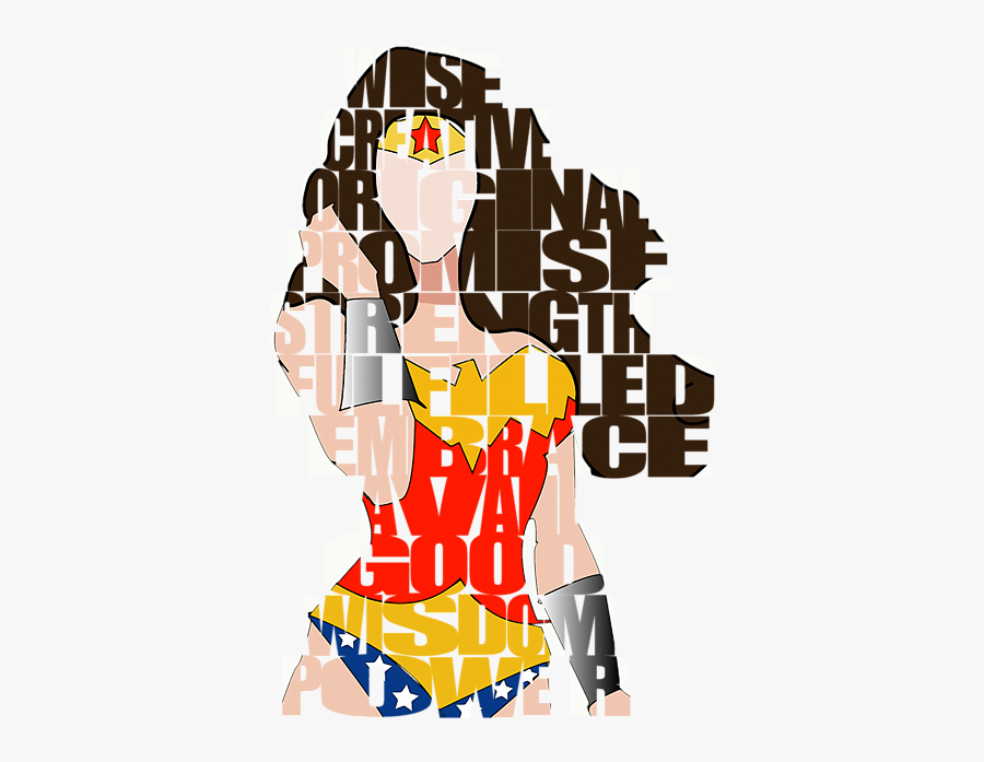 Women's Day Wonder Woman, Transparent Clipart