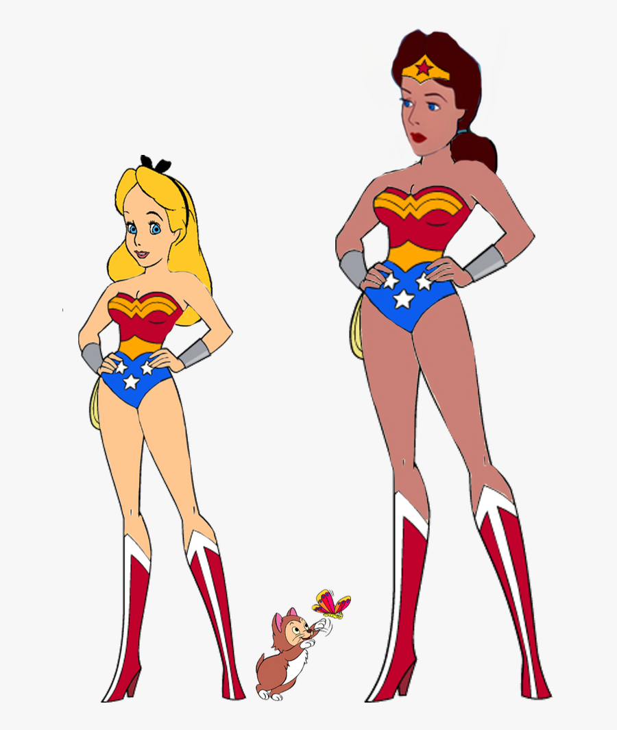 Wonder Woman Clipart Animated Transparent - Sakura Haruno Wonder Woman, Transparent Clipart