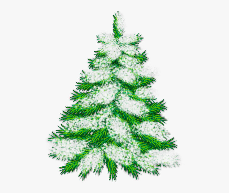 Picture Freeuse Stock Snowy Trees Clipart - Елка В Снегу Png, Transparent Clipart