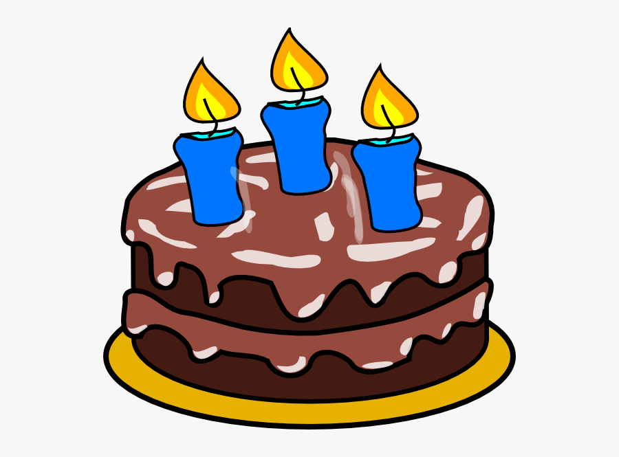 Birthday Cake Clip Art, Transparent Clipart