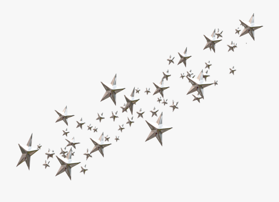 Star Clip Art - Transparent Background Black Stars Png, Transparent Clipart