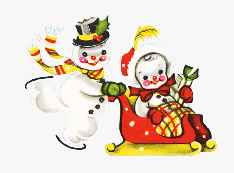 Snowman Clipart Image Library Stock - Cartoon, Transparent Clipart