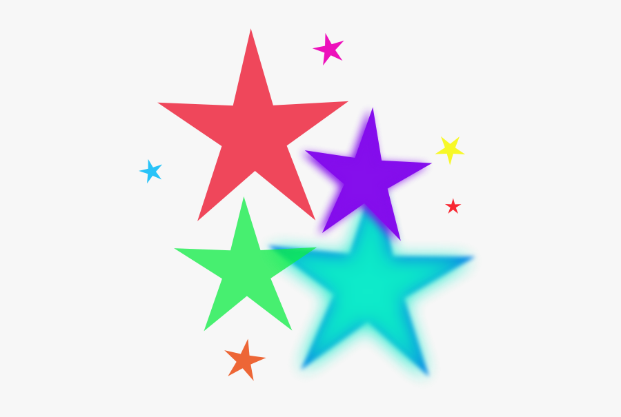 Shooting Star Clipart Clipartix - Rainbow Stars Clipart, Transparent Clipart