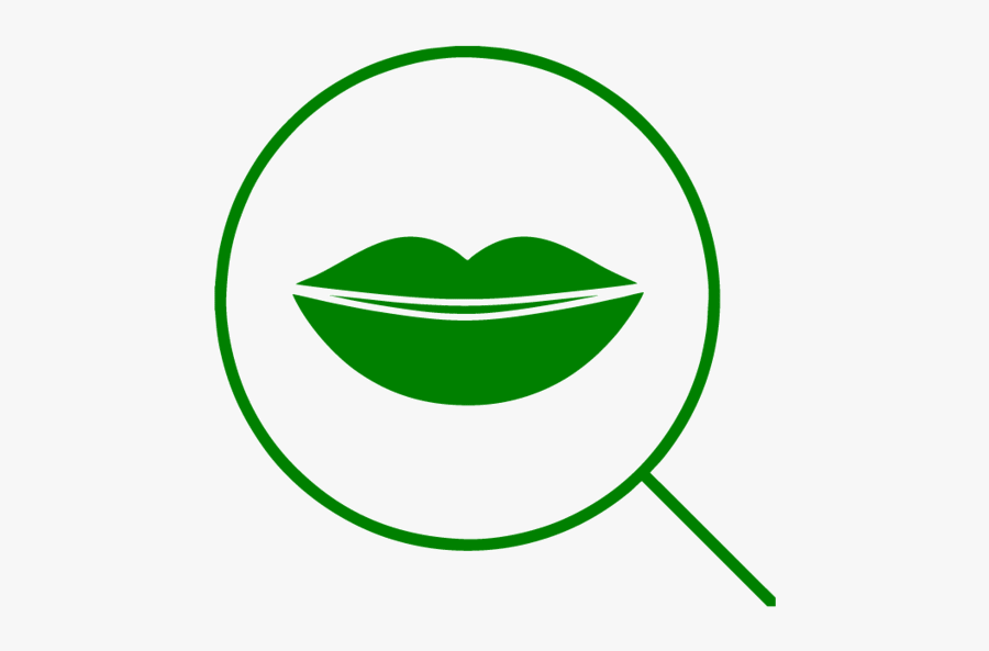 Lips Free Icons Easy - Circle, Transparent Clipart