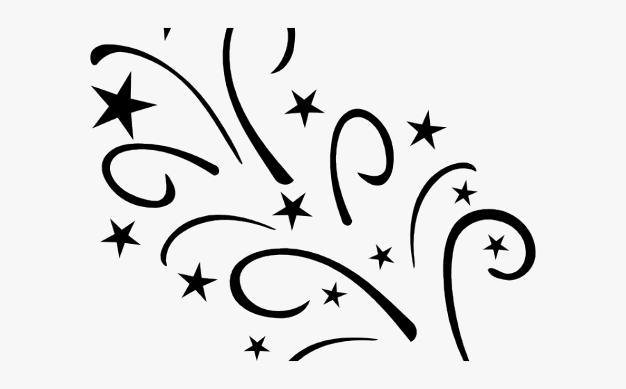 Shooting Stars Clipart - Baby Shower Decorations, Transparent Clipart
