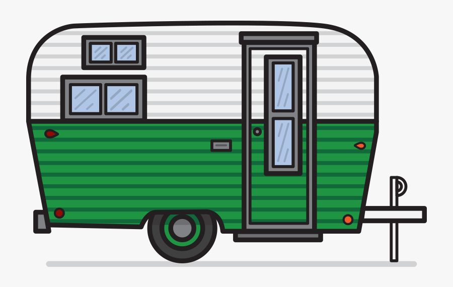 Vintage Camper Clipart - Camper Clipart Png, Transparent Clipart
