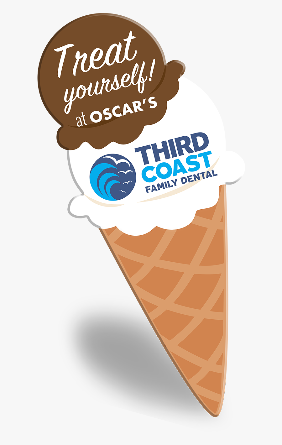 Third Coast Family Dental Ice Cream Sign - Lolly Shop, Transparent Clipart