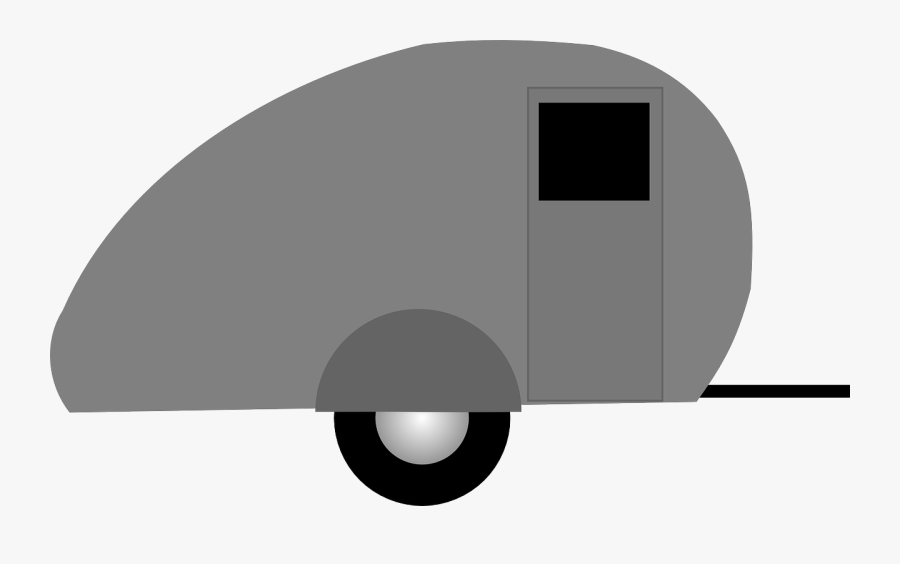 Teardrop Trailer - Teardrop Camper Clipart, Transparent Clipart