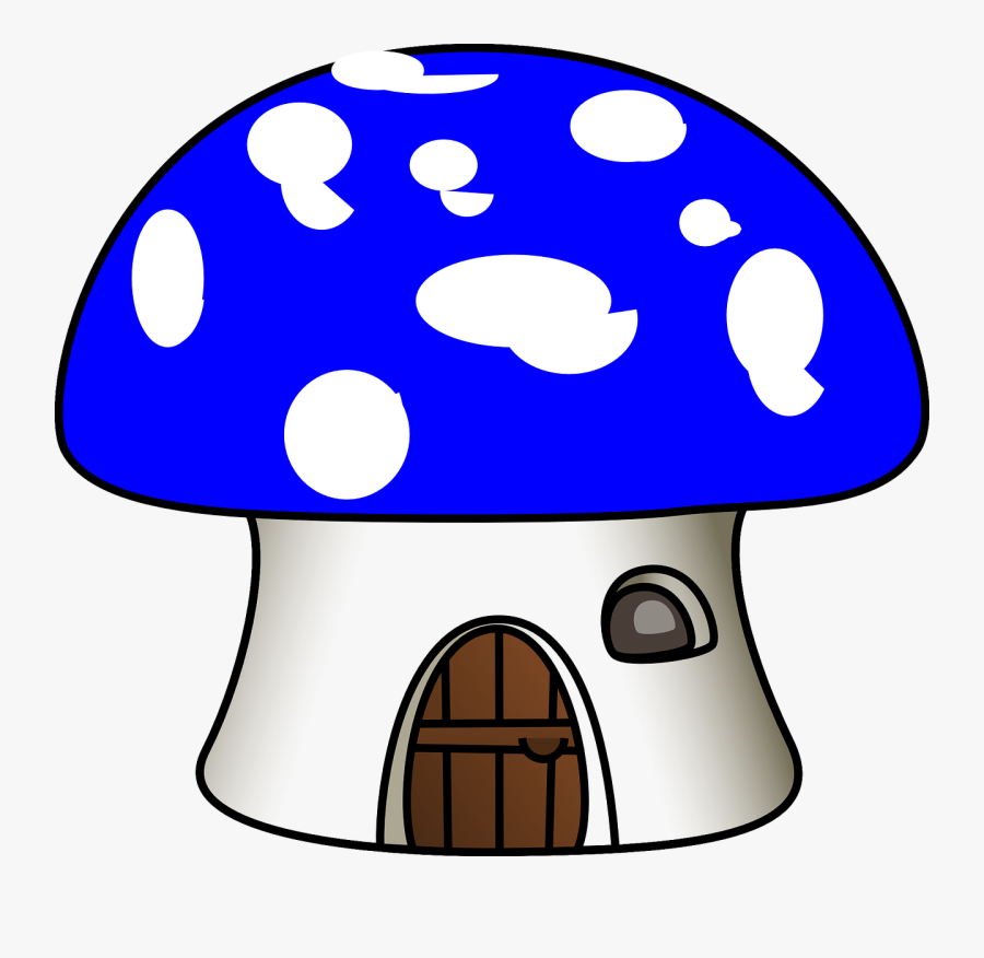 Igloo Clipart Shelter - Drawing Of Mushroom House, Transparent Clipart