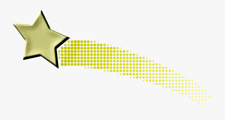 Shooting Star - Fin, Transparent Clipart