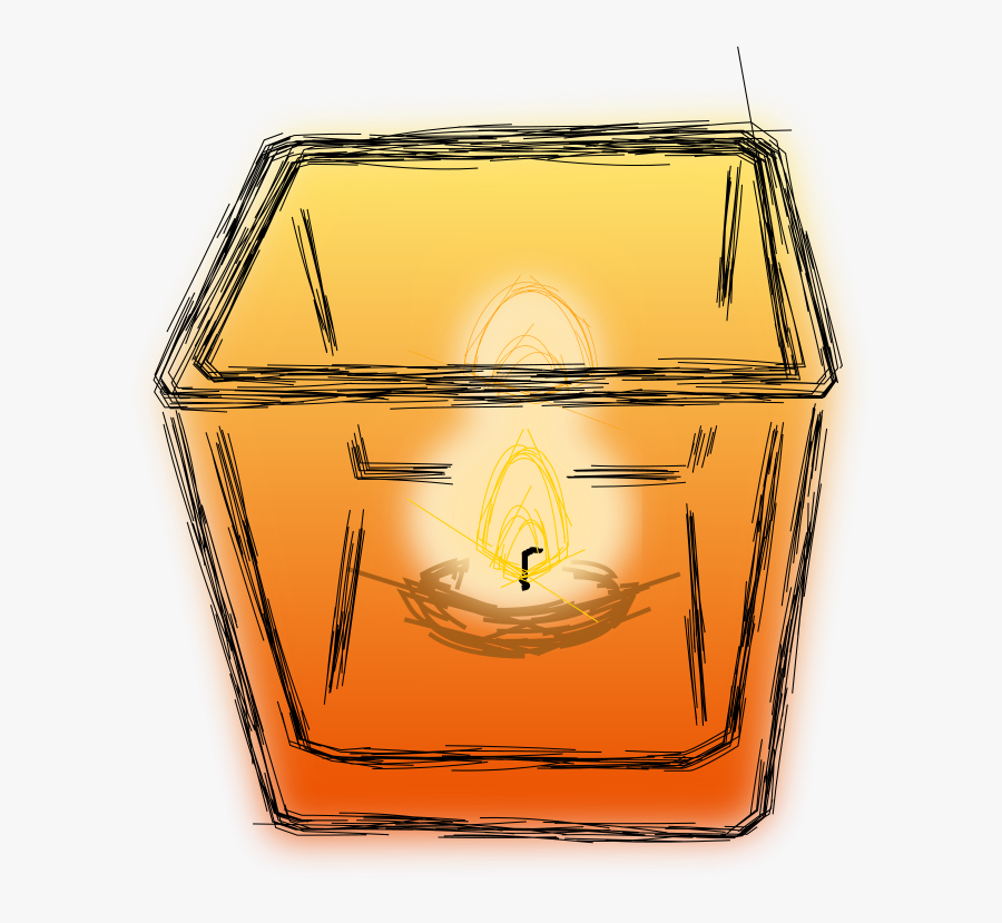 Rectangle,yellow,candle - Illustration, Transparent Clipart
