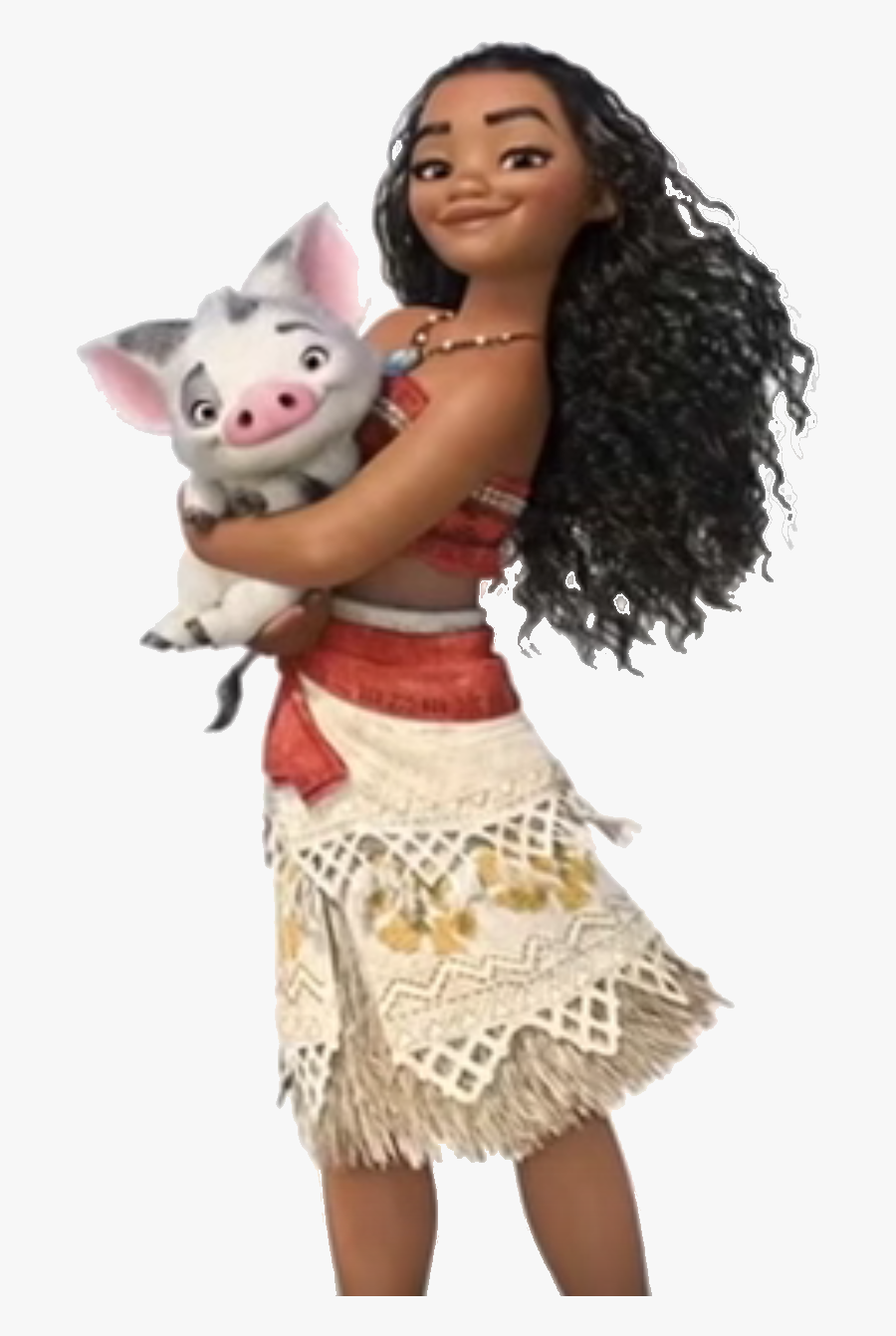 Moana Clipart High Resolution - Pua And Moana, Transparent Clipart