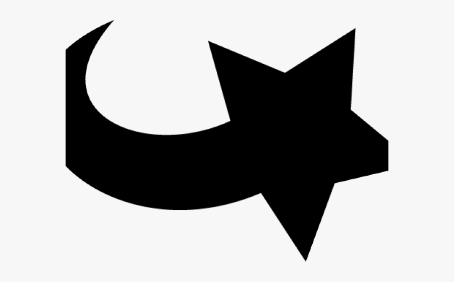 Transparent Wishing Star Clipart - Crescent, Transparent Clipart