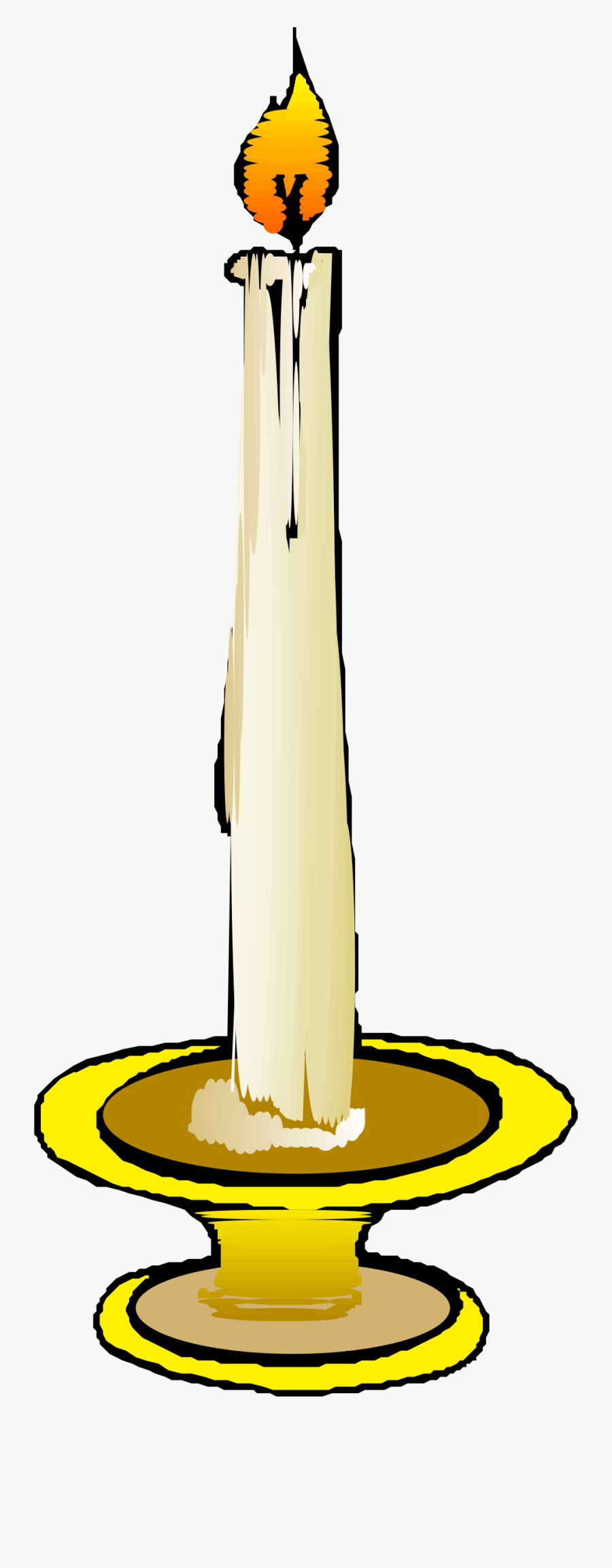 Animated Candle Clipart, Transparent Clipart