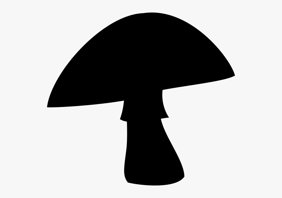 Mushroom Image Clipart Black And White, Transparent Clipart